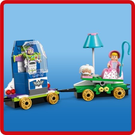 43264 LEGO® Disney™ Toy Story tähistamise rong ja RC auto 