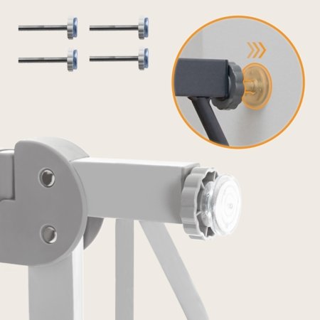 LIONELO turvavärav TRUUS SLIM, Grey, LO-TRUUS SLIM 