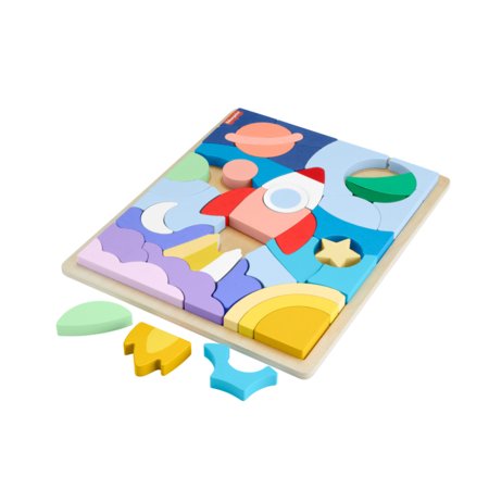 FISHER PRICE puidust kosmosepusle, HXY42 