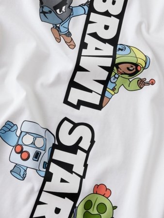 NAME IT BRAWL STARS t-särk, 13249583-F4F5F0 158-164