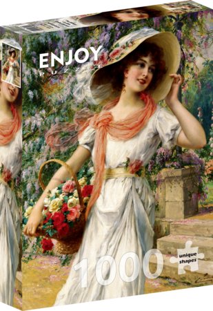 ENJOY PUZZLE pusle Lilleaed, Émile Vernon, 1000 tk, 68 × 48 cm, Enjoy-1122 
