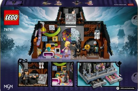 76781 LEGO® Wednesday Wednesday ja Enidi ühikatuba 