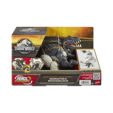 JURASSIC WORLD kaks ühes dinosaurusefiguurid asort. HPD33