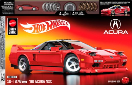 HOT WHEELS Mattel Brick Shop Acura, JFT17 