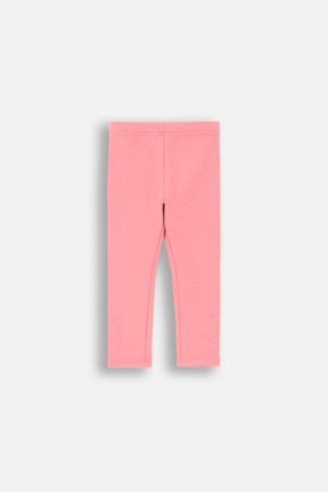 COCCODRILLO leggings FLOWERS GIRL NEWBORN, roosad, ZC4122601FGN-007-086, 86 cm 