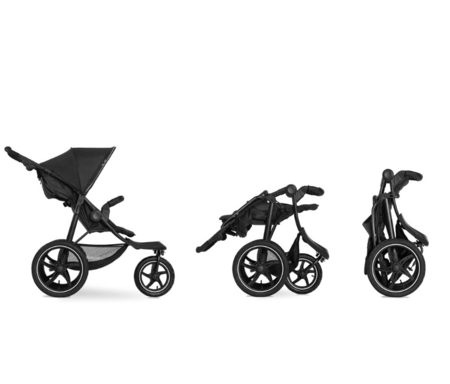 HAUCK käru RUNNER 2, Black, 274200 