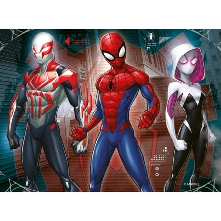 RAVENSBURGER laste pusle Spider-Man, 12/16/20/24 tk, 12004201 