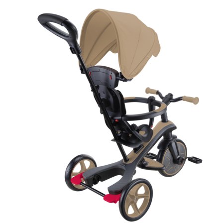GLOBBER kolmerattaline jalgratas Explorer Trike 4 In 1, beež, 632-231-4 