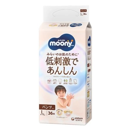 MOONY mähkmed LOW IRRITATION, L, 9-14 kg., 36 tk. 