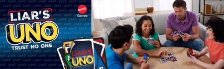 MATTEL GAMES UNO Liar’s kaardid, JLH43 
