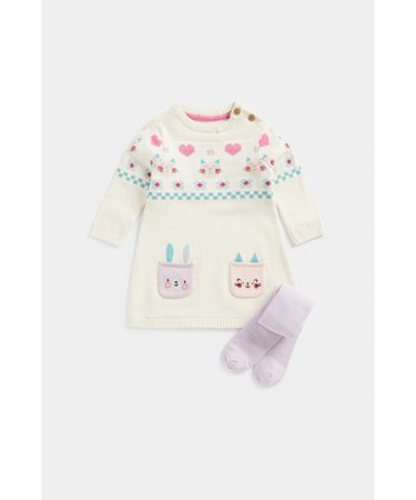 MOTHERCARE kleit ja sukapüksid, FA835 