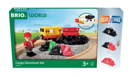 BRIO rongikomplekt rööbastega Cargo Gemstone, 36130 