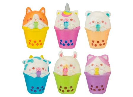 Stressivastane mänguasi Bubble tea, 6,5 cm, 549312 