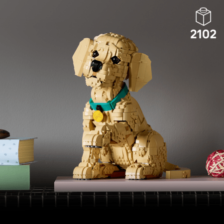 11384 LEGO® Icons Kuldse retriiveri kutsikas 