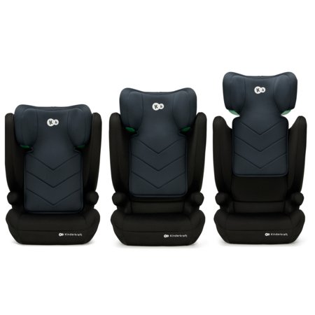 KINDERKRAFT turvatool I-SPARK 2 PLUS I-SIZE, 100-150 cm., Black, KCISPA02BLKPL00 
