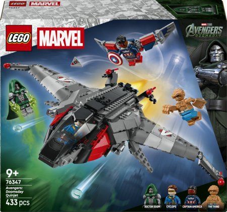 76347 LEGO® ǀ Marvel Tasujad: Doomsday Quinjet 