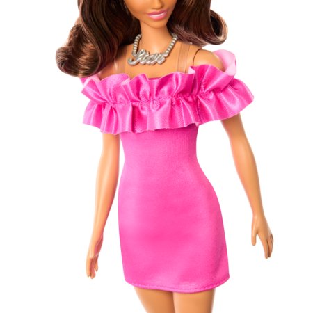 BARBIE Fashionistas roosade satsidega kleidis, HRH15 