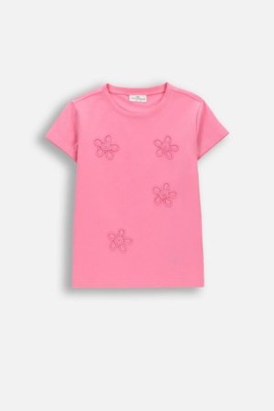 COCCODRILLO lühikeste varrukatega t-särk, roosad, WC6143202FGK-007-104 