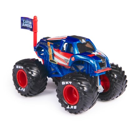 MONSTER JAM 1:64 off-road vehicle Marvel, assort, 6069960 