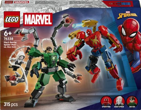 76338 LEGO® ǀ Marvel Robotite lahing: Spider-Man vs. Doc Ock 