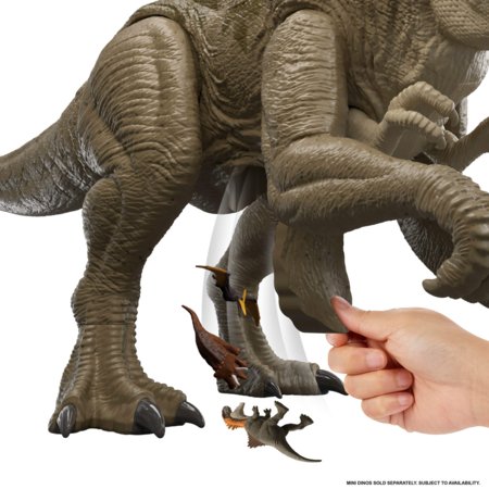 JURASSIC WORLD SUPER COLOSSAL interaktiivne dinosaurus Distortus Rex, JKG95 