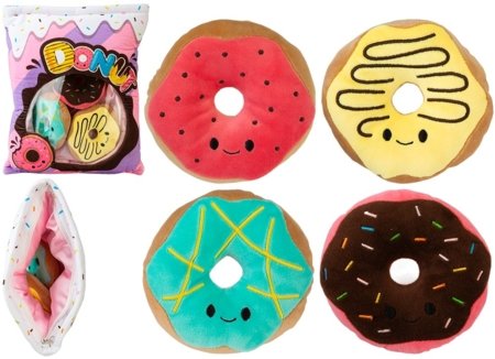 MOCHI POP plüüsist mänguasi Snack Pack Donut, 40 cm, assortii, 456395 