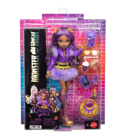 MONSTER HIGH nukk Clawdeen, JHK30 
