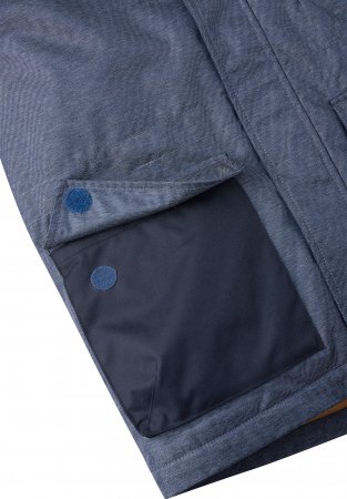 LASSIE parka SACHKA, tumesinine, 721775-6960 721775-6960-140