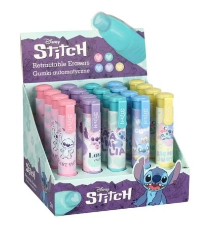 STITCH väljatõmmatav kustutuskumm, assortii, 75309PTR 