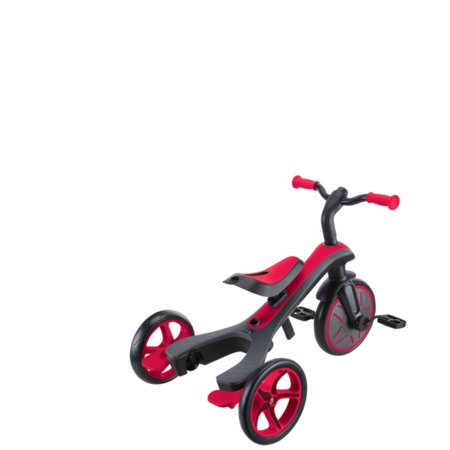 GLOBBER kolmerattaline jalgratas Trike Explorer 4in1, punane, 632-102 632-102