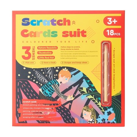 FLOWERMONACO kraapekaardid Scratch Cards, Suit, 847377 