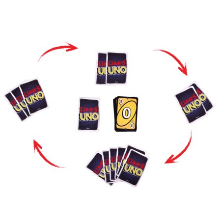 MATTEL GAMES UNO Liar’s kaardid, JLH43 