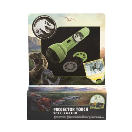 JURASSIC WORLD taskulamp-projektor, 93-0040-A 