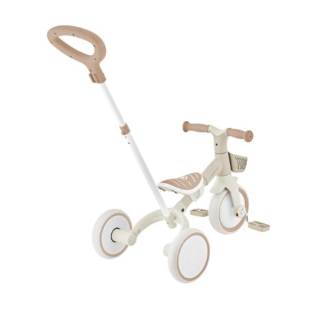 GLOBBER õppekolmerattaline Learning Trike 3in1 Plus, kookospähkli, 738-466 