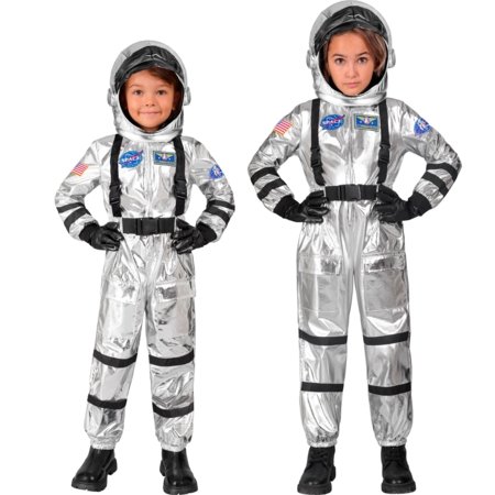 WIDMANN kostüüm „Hõbeastronaut“ (116 cm, 4–5 a), 28065 