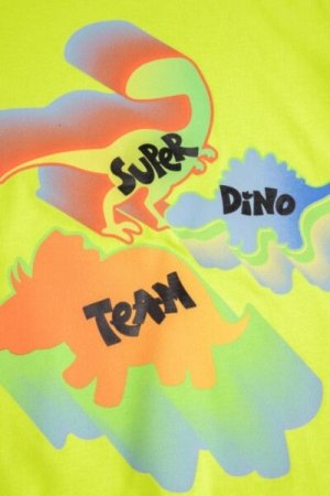 COCCODRILLO t-shirt DIGITAL BOY KIDS, rohelised, ZC4143201DBK-011-122, 122 cm 