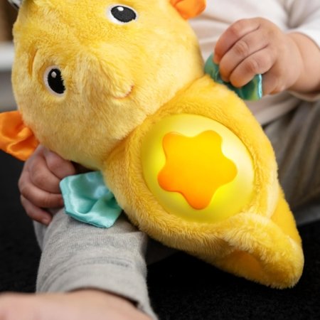 BABY EINSTEIN rahustav pehme mänguasi Seahorse Soother, kollane, 17400-000 