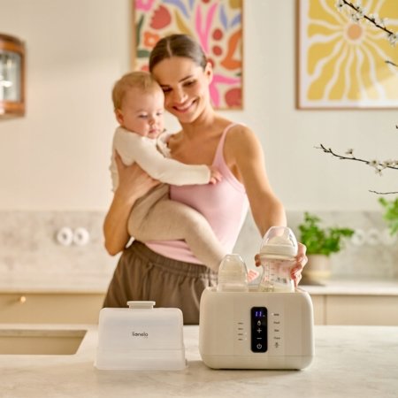 LIONELO pudelisoojendaja ja steriliseerija THERMUP DUO, White 