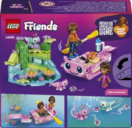 42681 LEGO® Friends Aksolotli seiklustepaat 