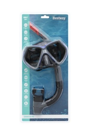 BESTWAY Dominator Pro snorgeldamise mask, assort., 24069 