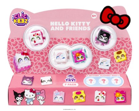 CLICKEEZ 7 kujukesed Hello Kitty and friends, assortii, 937707.005 