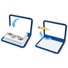 KIDYWOLF valgustusega joonistustahvel, sinine, KIDYDRAW-PRO-BU 