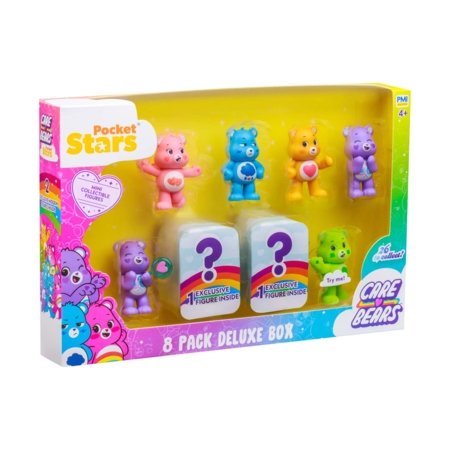 CARE BEARS kujudekomplekt, 8 tk, assort., CB2070 
