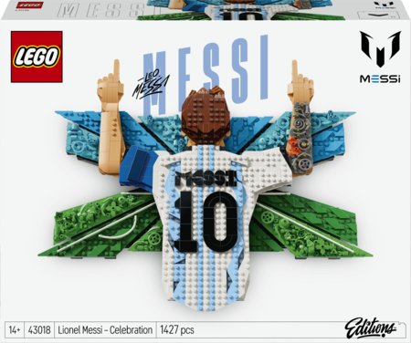 43018 LEGO® Editions Lionel Messi – tähistamine 