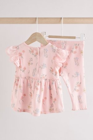 NEXT lühikeste varrukatega t-särk ja retuusid, AG4710 74-80 