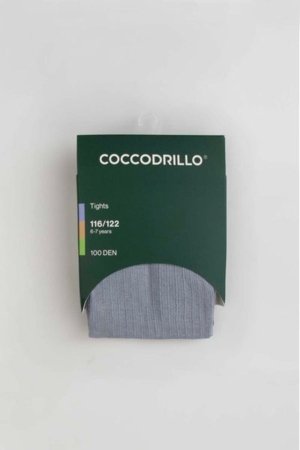 COCCODRILLO sukad TIGHT VISCOSE, hall, ZC5380702TVP-019-104, 104/110 cm 