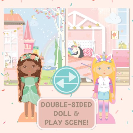 STORY MAGIC loovkomplekt Puidust riietatav nukk, 201243 