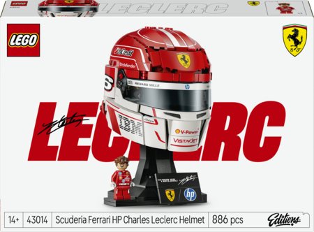 43014 LEGO® Editions Scuderia Ferrari HP Charles Leclerc kiiver 