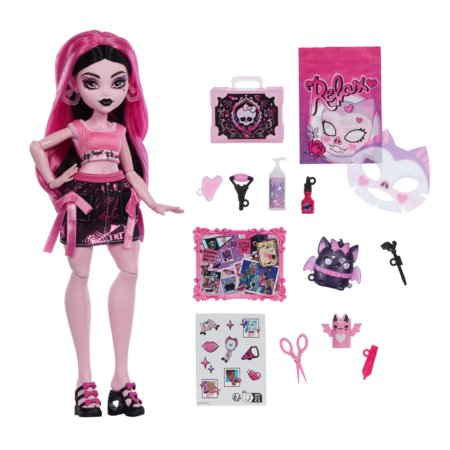 MONSTER HIGH Self-Scare Secrets Draculaura komplekt, JHK43 