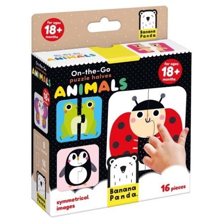 BANANAPANDA pusle On-the-Go Halves Animals, 49104 